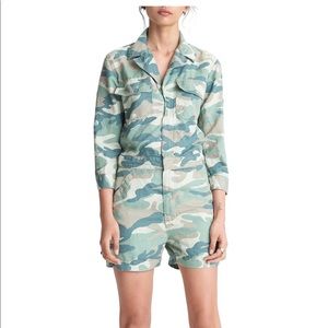 Mother Denim camo “The Fixer Short” shortfalls